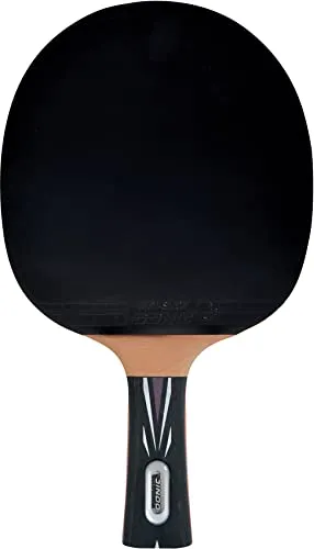 DONIC Tischtennis-Schläger Top Team 800 - Hochwertiger Tischtennisschläger für ambitionierte Spieler, mit ITTF-zugelassenem Vari Slick Belag für optimale Power und Kontrolle. Ergonomischer Griff verhindert Druckstellen.