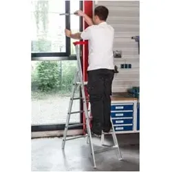 Euroline Alu-Stufenstehleiter Nr. 22577 1 x 6 von euroline