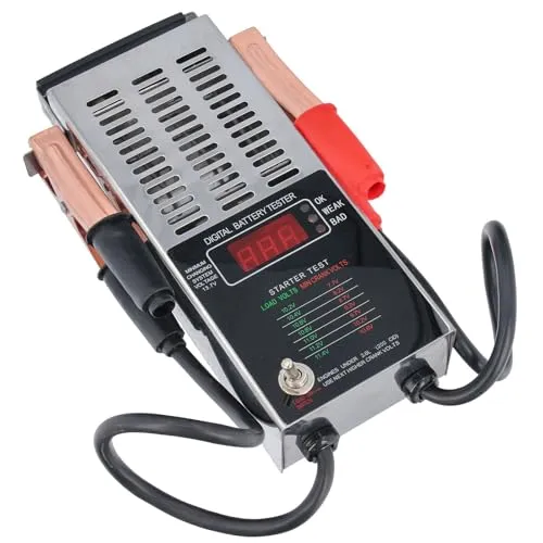 GEPCO Digitaler Batterie Tester Prüfer 12V KFZ LCD Batterieprüfer 100 A Batterietester