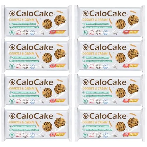 CaloCake Cookies & Cream – Hochkalorischer Riegel für Gewichtszunahme
