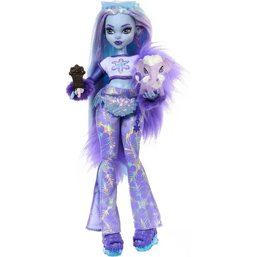 Monster High Abbey Bominable Yeti mit Mammut-Haustier von Mattel Monster High