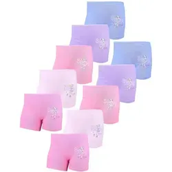 TupTam Boxershorts TupTam Unterhosen Mädchen Shorts 10er Pack bunt|lila|rosa 104-110