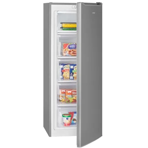 BOMANN Gefrierschrank GS 7364 - 4 Sterne-Gefrierfach - Tiefkühler mit 168 l Volumen, 4 Gefrierschubladen und energieeffizientem Betrieb (152 kWh/Jahr) - ideal für Ihre Lebensmittel!