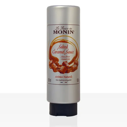 Monin Sauce Salted Caramel 0,5 l, Karamell-Soße von Monin