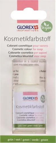 Glorex Seifen-Kosmetik-Farbstoff grün 20 ml  Seifenbasteln