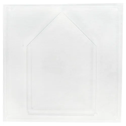 RAYHER HOBBY 36061000 Gießform Haus, Pet, Beton Gießformen, ideal zum Ausgießen mit Kreativ-Beton, Raysin-Gießpulver, Wachs, Seife, 16 x 23,5 cm, Tiefe 3 cm