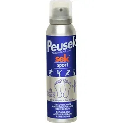 Peusek Sek Sport Deo Feet 150ml - Effektives Deo für frische Füße, ideal für aktive Tage. Mit 150 ml Inhalt sorgt es für langanhaltende Frische und ist perfekt für den täglichen Einsatz.