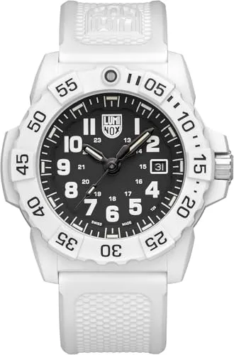 Luminox Herren Analog Uhr XS.4231.Set - Navy Seal 3500 Serie - Armbanduhren für Herren mit Swiss Made Qualität, robustem CARBONOX-Gehäuse und Luminox Light Technology für 25 Jahre Nacht-Sichtbarkeit – ideal für Tauchen und Wassersport.