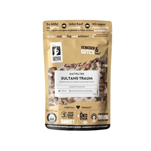 Bremer Gewürzhandel Sultans Traum, Datteltee, lose, Früchtetee nach dem originalem Rezept, ohne künstliche Aromen, 3 x 100g