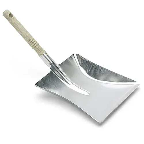 Kehrblech Nölle verzinkt mit Blech-Holzstiel von Nölle Profi Brush