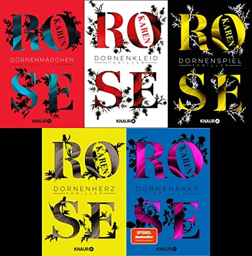 Die Dornen-Reihe Band 1-5 plus 1 exklusives Postkartenset