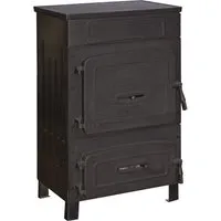 Wamsler WO109-6 Kaminofen Stahl Schwarz 6 kW von WAMSLER