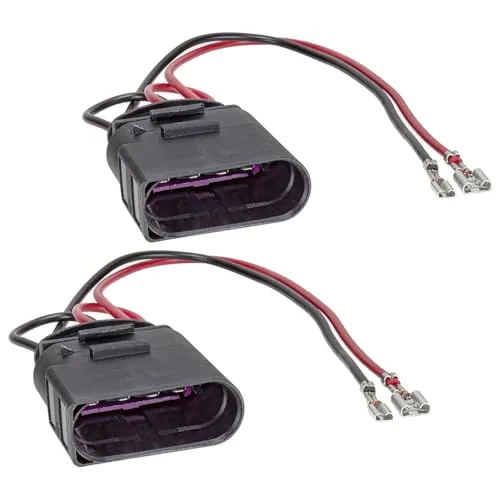 tomzz Audio 7157-006-1 Lautsprecheradapter (2er Set) auf DIN kompatibel mit Seat Audi Skoda VW