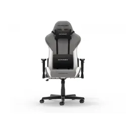DXRacer FORMULA Gaming Stuhl Grau & Weiß Stoff L