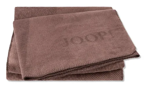 JOOP! Wohndecke JOOP! Decor, braun - Hochwertige Wohndecke aus Baumwollmischgewebe, ideal für gemütliche Abende. Maße: 150 cm breit. Perfekt für stilvolle Akzente in Ihrem Zuhause.