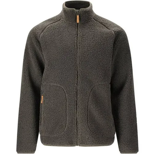 WHISTLER Pioneer M Teddy Fleece Jacke grau XXL (58) - Bequeme Funktionsjacke aus 100% Polyester für Outdoor-Aktivitäten. Ideal für Wanderungen, hält warm und bietet viel Bewegungsfreiheit.
