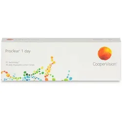 Cooper Vision Proclear 1 day (30er Packung) Tageslinsen (-1.25 dpt & BC 8.7)