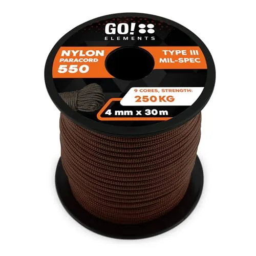 Paracord 550 Typ III | ø 4mm von GO!elements