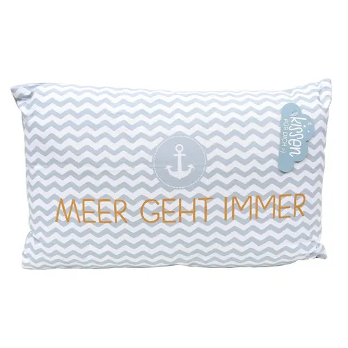 Zierkissen Blau von Dekohelden24