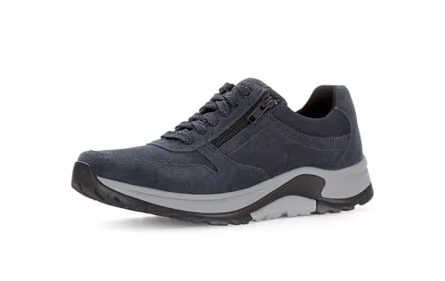 Pius Gabor Herren Sneaker Low, Männer Halbschuhe,Wechselfußbett,Freizeitschuhe,Turnschuhe,Laufschuhe,Freizeit,sportlich,Marine,49.5 EU / 14 UK