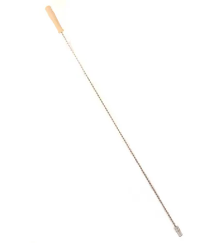 Schubstange Flexibel Putzstab 100 cm Rohr für Kaminbesen Gewinde M12