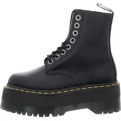 Dr. Martens Leder-Stiefeletten Schwarz, Größe 38 - Wanderschuhe mit rutschhemmender Sohle und robustem Leder, ideal für Outdoor-Abenteuer und Alltag.