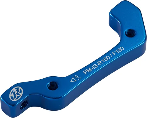 Reverse Scheibenbremsen Adapter 2in1 IS-PM 160 hinten & vorne 180mm dunkel blau