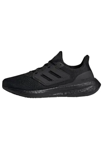 adidas Herren Pureboost 23 Laufschuhe - Core Black, 40 2/3 EU - Laufschuhe aus recycelten Materialien mit energierückführender Dämpfung für optimalen Komfort und Leistung beim Laufen.