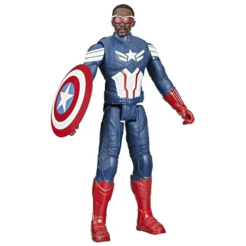 Marvel Studios Captain America Brave New World, Titan Hero Serie, Captain America Action-Figur