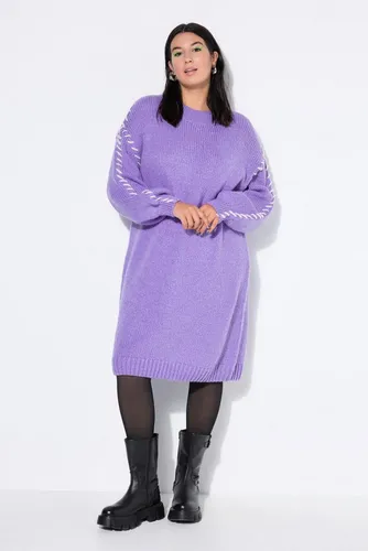 Studio Untold Jerseykleid Strickkleid oversized Schmucknähte