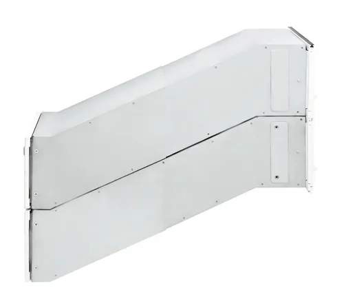 Produktbild Burg Wächter Durchwurfbriefkasten verzinkt weiß 130 x 260 x 490 mm