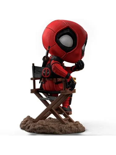 Iron Studios Deadpool und Wolverine Minico Statue, 13 cm - Model Statuen, detailreiche und handbemalte Figur für Sammler und Fans, ideal zum Präsentieren oder Verschenken.