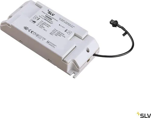SLV 1004066 LED-Treiber 40W 1000mA - LED Konstanstromtreiber 1000mA, 40W, dimmbar über Phasenabschnittsdimmer, ideal für die Numinos Downlight Serie und perfekt für stimmungsvolle Beleuchtung.