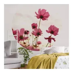 K&L Wall Art Fototapete Blumen Pinke Kosmeen von Wall Art