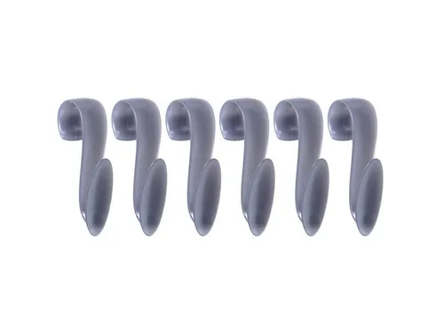 Wellgro Kleiderhaken 6x Rundheizkörperhaken - Top Qualität MADE IN GERMANY