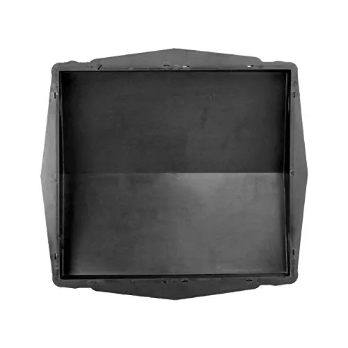 @tec Betonform Schalungsform Gießform Polypropylen (Kunststoff) - Mauerabdeckung/Abdeckplatte Glatt - 39 x 35 x 7 cm