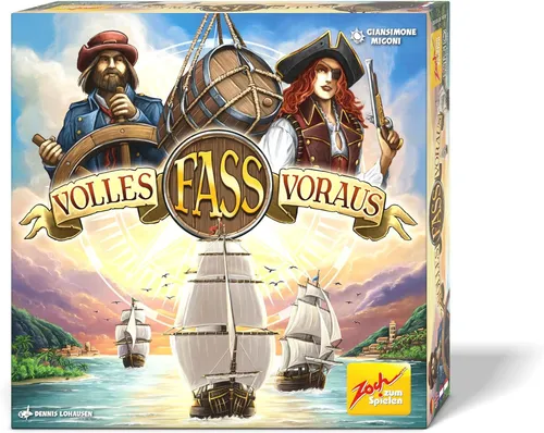 ZOCH 601105192 - VOLLES FASS VORAUS - FAMILIENSPIEL # NEU OVP