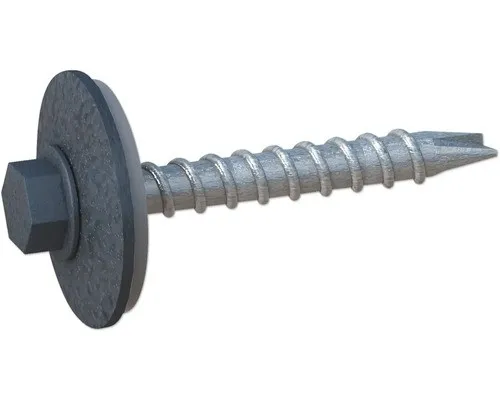 Produktbild Sarei Piccolo Dach-und Fassadenschraube Anthrazitgrau RAL 7016 6 mm x 38 mm Pack