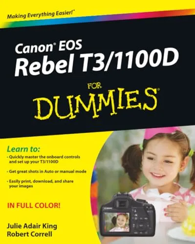 Canon EOS Rebel T3/1100D For Dummies