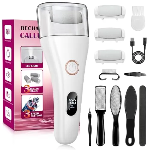 Elektrischer Hornhautentferner Set für Fußpflege