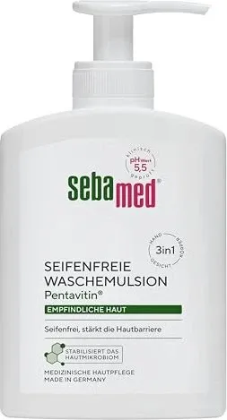 sebamed Flüssig Wasch-Emulsion mit Spender 200 ml von sebamed