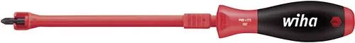 Wiha 32404 Werkstatt Kreuzschlitz-Schraubendreher PH 1 Klingenlänge: 125 mm