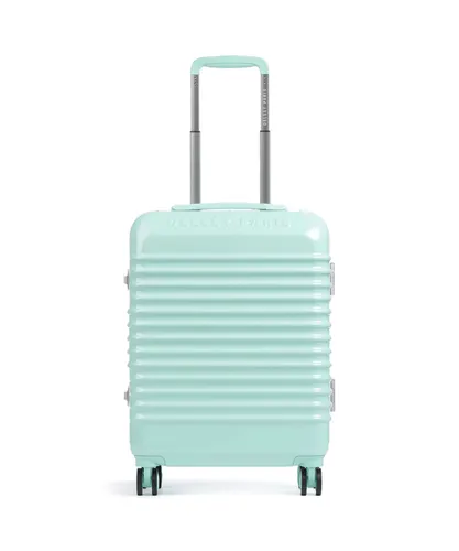 DELSEY PARIS Bastille 2.0 4DR Cabin Trolley Slim Line 55 Mint - Trolley für Handgepäck, geräumiges Hauptfach mit vielen Fächern und leisen Rollen für entspanntes Reisen. Ideal für Kurztrips!
