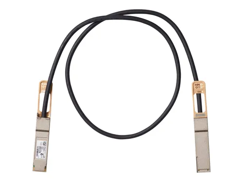 CISCO QSFP-100G-CU1M 1 m UTP starres Netzwerkkabel - Netzwerkkabel der Kategorie 6 mit 100 Gbps Geschwindigkeit, ideal für High-Speed-Datenübertragungen in modernen Netzwerken.
