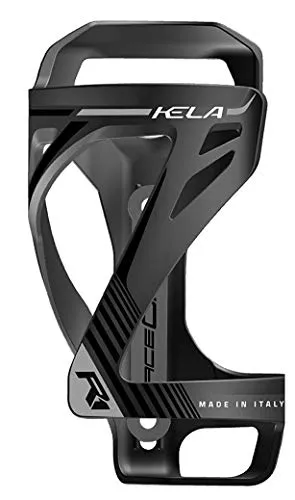 Raceone Flaschenhalter Kela, Schwarz/Silber, One Size, 12 0 00 100