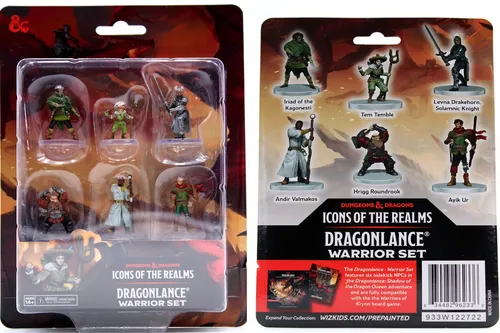 WZK96233 D&D Icons of the Realms Dragonlance Warrior Set