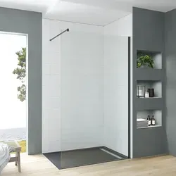 GWALAS Walk-in-Dusche 120cm mit Nano-Beschichtung