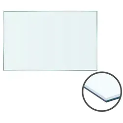 Euro Tische Glasplatte 90x70cm für Kaminofen von Hooz