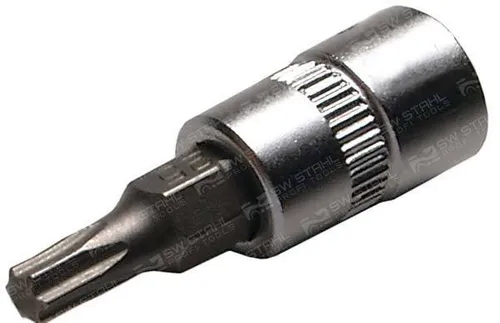 1x Schraubendreheinsatz, 1/4 Zoll, T-Profil, T10, TEO/4-T10 SW-Stahl