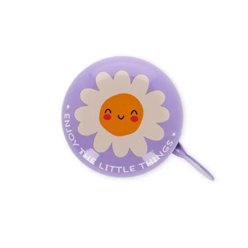 Legami Fahrradklingel DRI0034, Daisy, lila